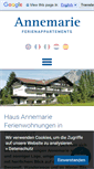 Mobile Screenshot of annemarie-oberstdorf.de